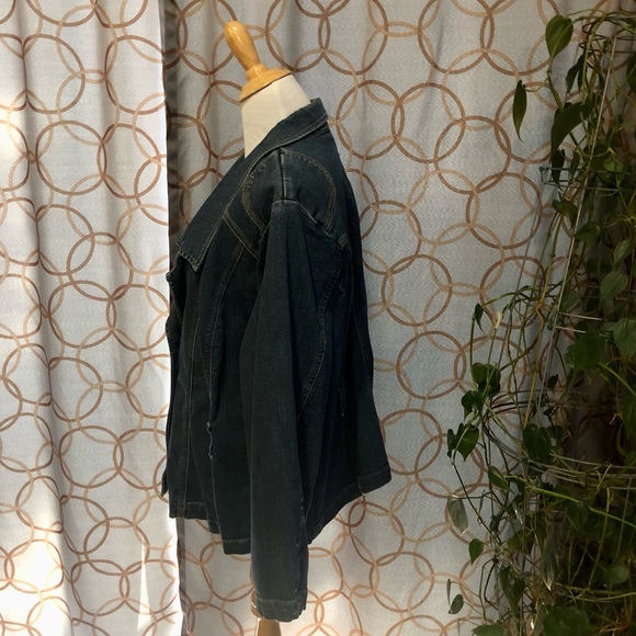 Motto Your Style Mantra Denim / Jean Jacket Size XL - Picture 3 of 7